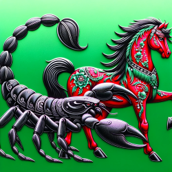 scorpio-horse-strength